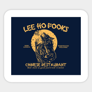 Lee Ho Fooks Sticker